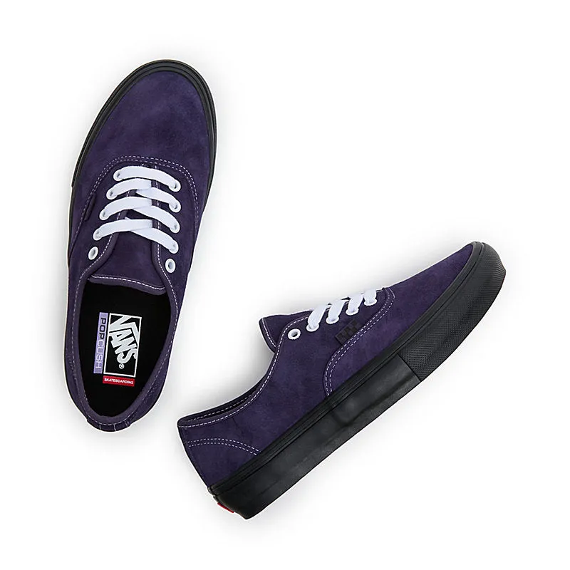 VANS - Pig Suede Skate Authentic [DARK PURPLE/BLACK]