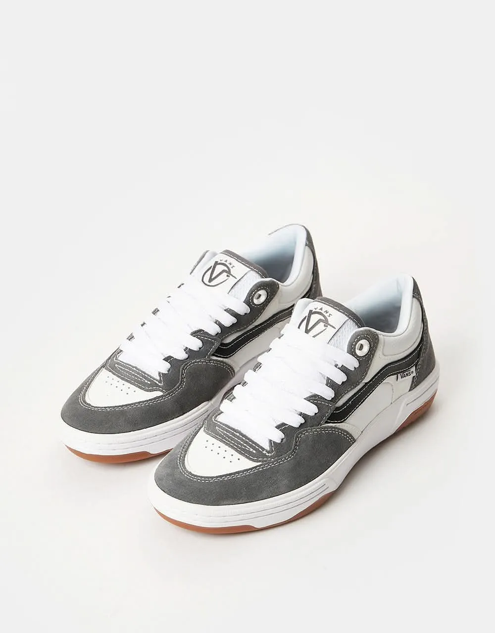 Vans Rowan II Skate Shoes -  Grey/White