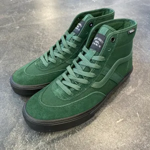 Vans Skate Crockett High Dark Green/Black SALE