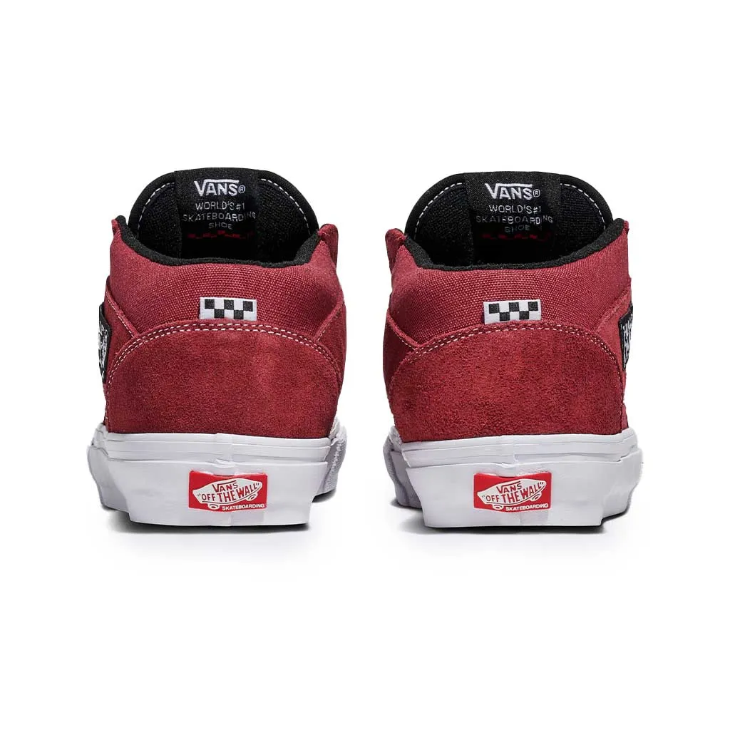 Vans Skate Half Cab Burgundy/White