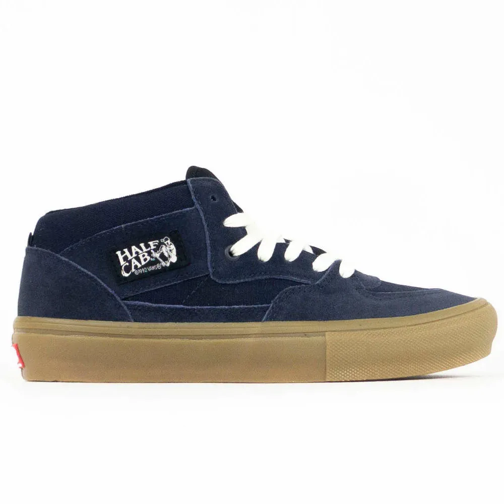 Vans Skate Half Cab Trainers  - Navy/Gum