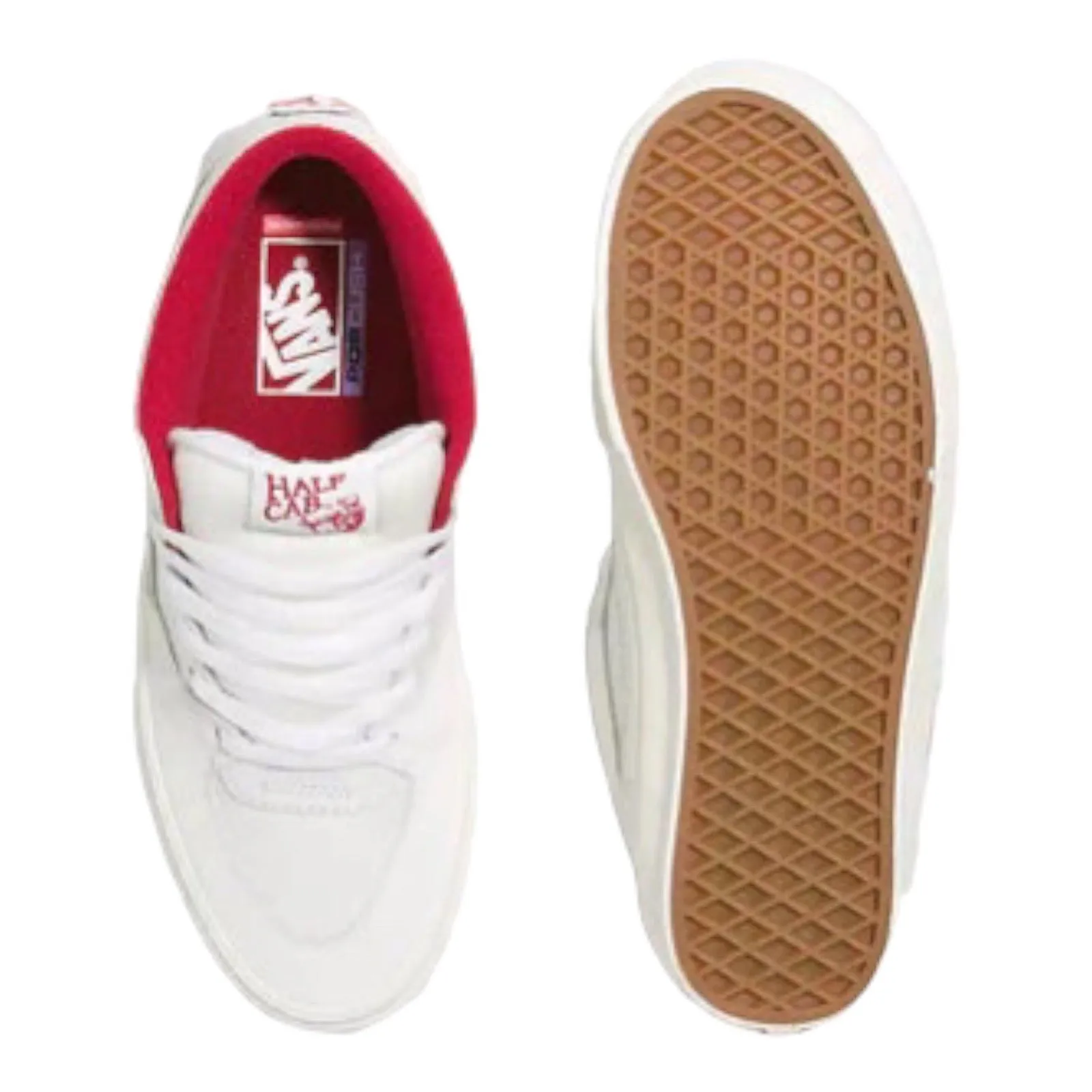 Vans Skate Half Cab Vintage Sport White/Red