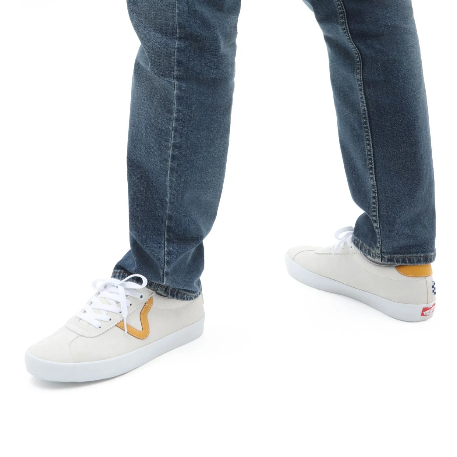 Vans Skate Sport Athletic White/Gold