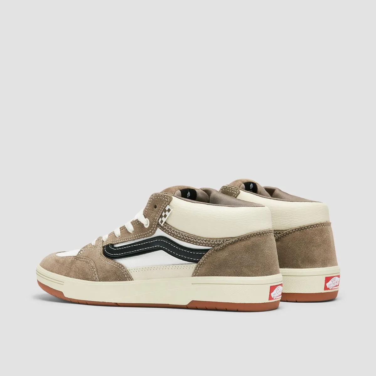 Vans Zahba Mid Top Shoes - Walnut