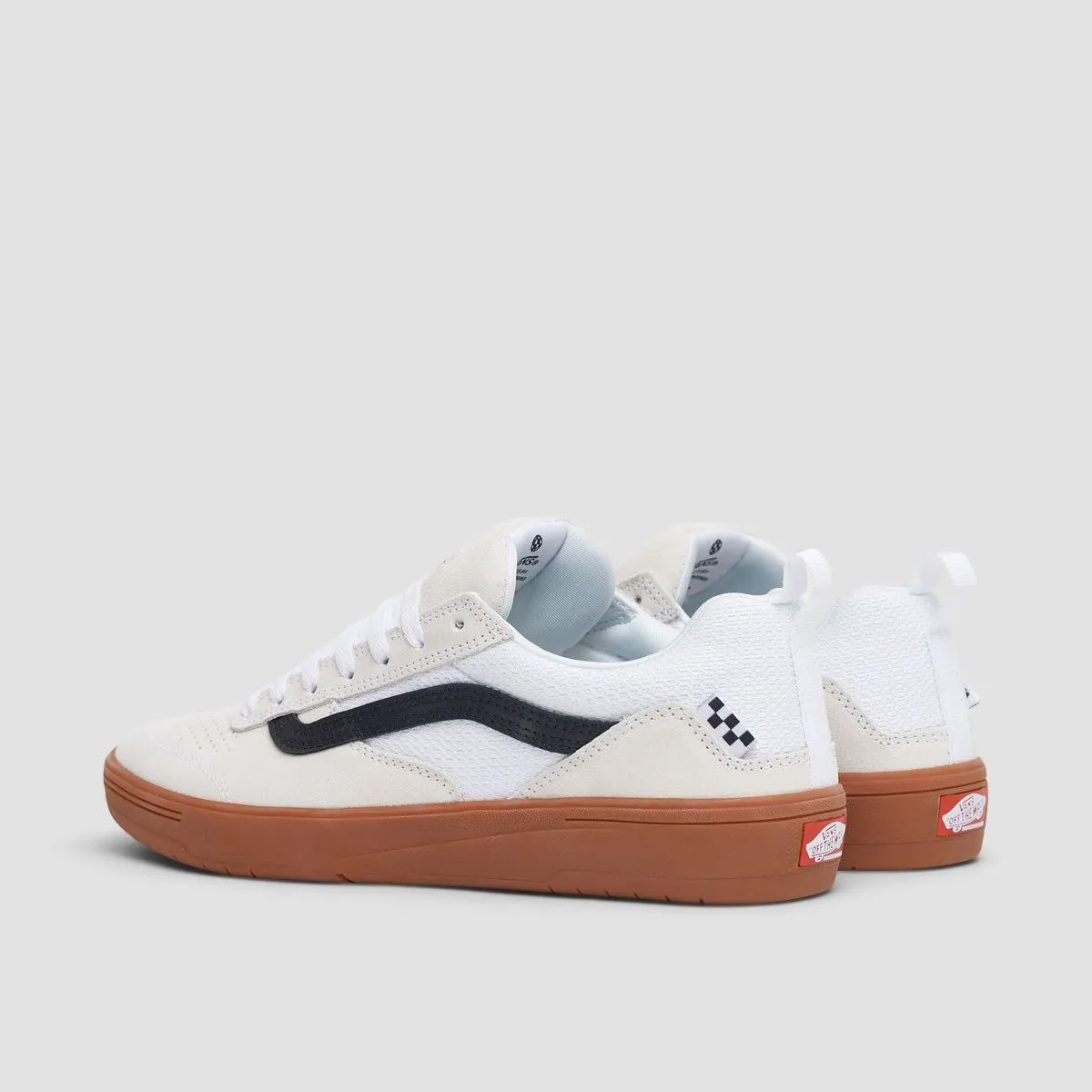 Vans Zahba Shoes - White/Black/Gum - Kids