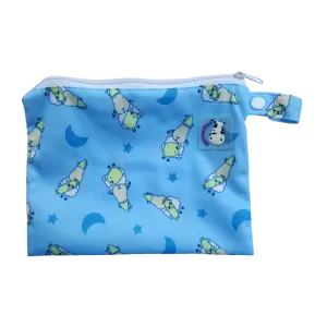 Wet Bag Small - BaaBaaSheepz Blue