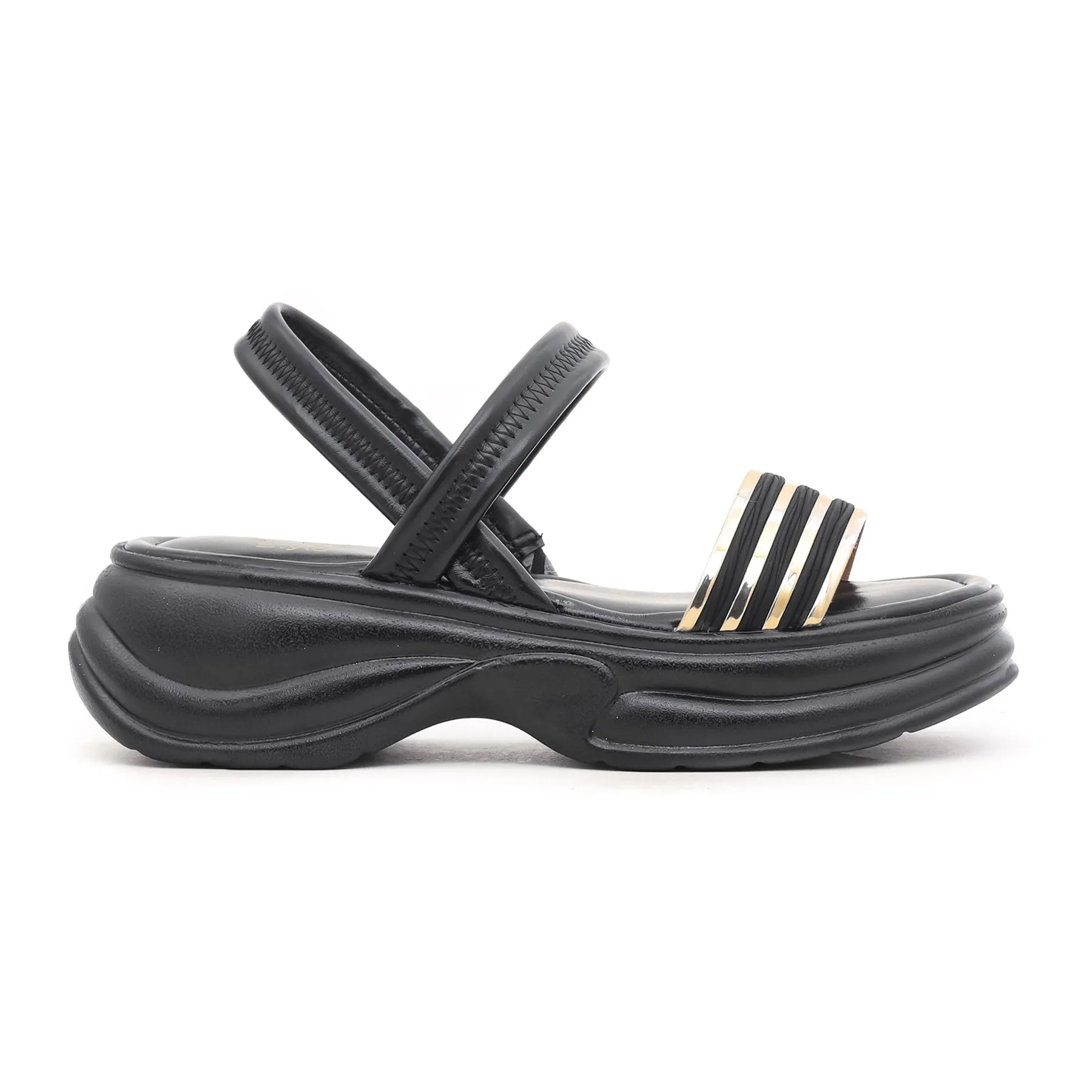 Women Black Formal Sandal FR5102