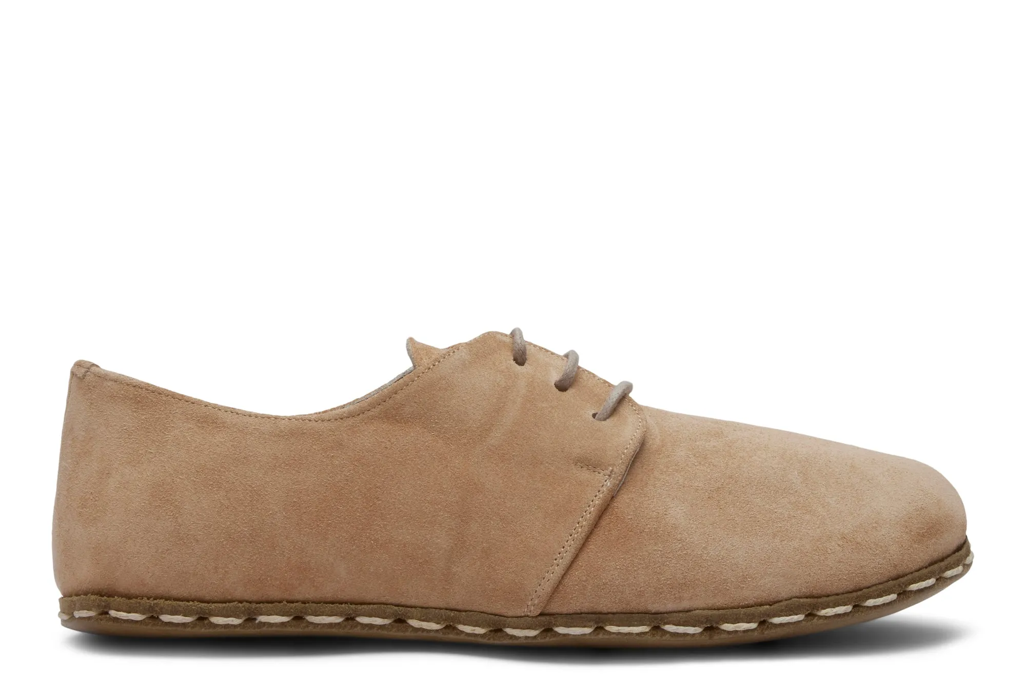 Women's Barefoot Grounding Lace-up Shoe / Sand by Raum