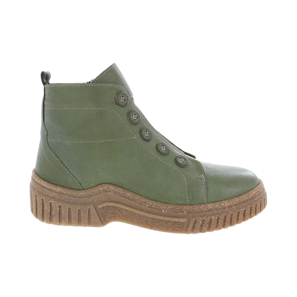 Women's Biza Naomi Boot Color: Olive