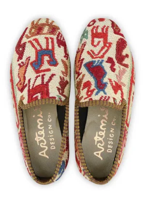 Women's Sumak Kilim Smoking Shoes -  Size 5