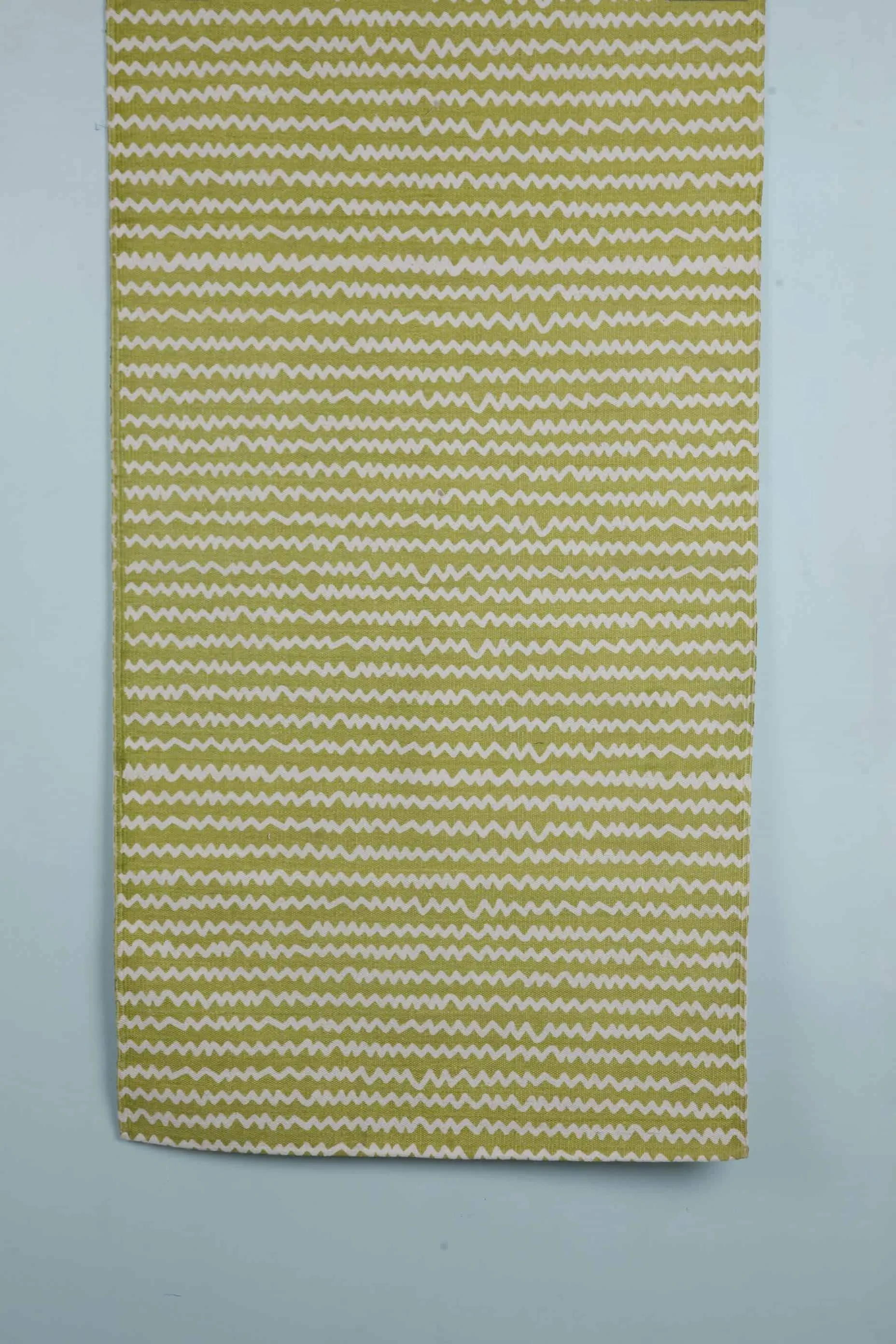 Worli Water Lime Printed Rug