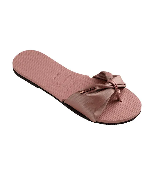 You St Tropez Classic Sandals Crocus Rose